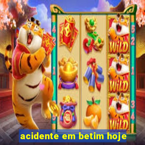 acidente em betim hoje